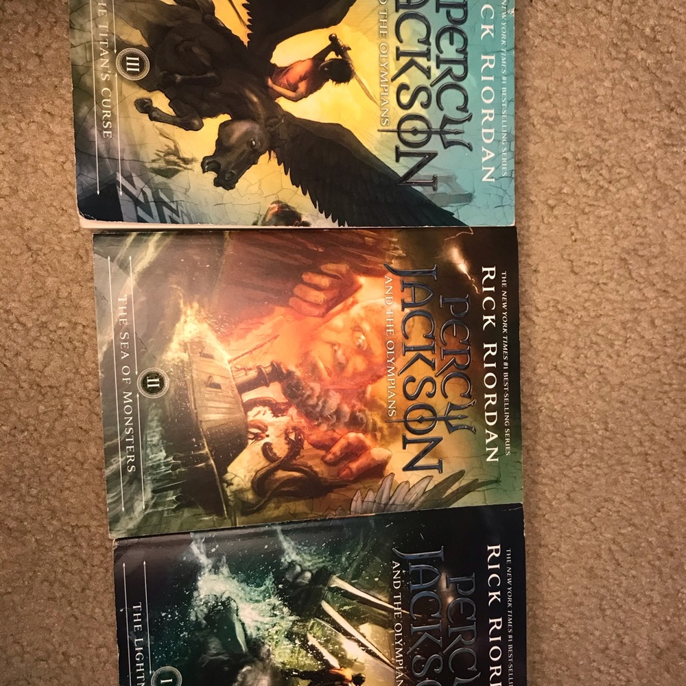 Percy Jackson and the Olympians Book Set